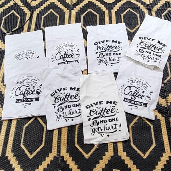 Lot of 7 kitchen towels - Picture 2 of 5
